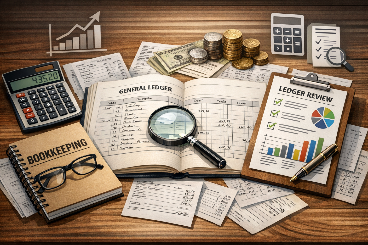 Book Keeping & Ledger Review